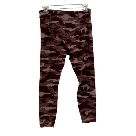 Athleta Elation 7/8 Tight Pink‎ Camo Size M - Picture 3 of 9
